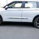 HIGH FLYING for Mitsubishi Outlander 2022-2026 Car Exterior Accessories Side Panels Door Body Molding Trim ABS Chrome 4pcs