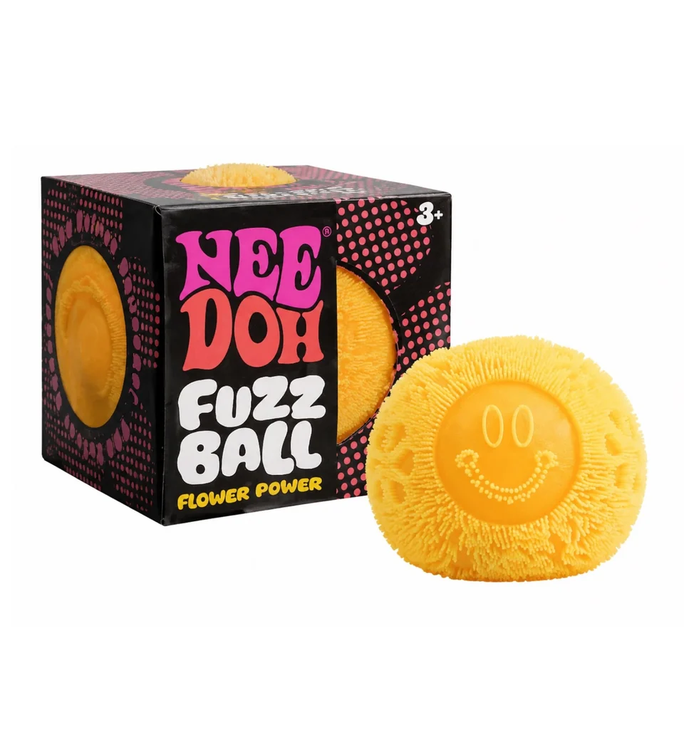 2 x Fuzz Ball Squishy Stress Ball Toy Slow Rising Memory Foam Fidget Squishy Fuzz Balls Anxiety Stress Relief Toys,Party Favors Gift for Kid&Adults (Orange)
