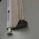 No Drill Roman Shades, Blackout Cordless Roman Shades for Indoor Windows, Thermal Insulated Room Darkening Fabric Blinds for Bedroom & Living Room, 39" W x 64" H, Beige