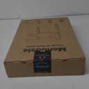 Clamp on Desk Organizer Shelf, Heavy-Duty Desk Extender Side Table with 2-Tier Adjustable Storage Shelves for Desktop Accessories, Gaming Devices, White