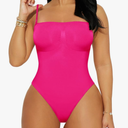 REORIA Shapewear Bodysuits for Women Tummy Control Seamless Body Shaper Sculpting Snatched Waist Butt Lifting Thigh Slimmer