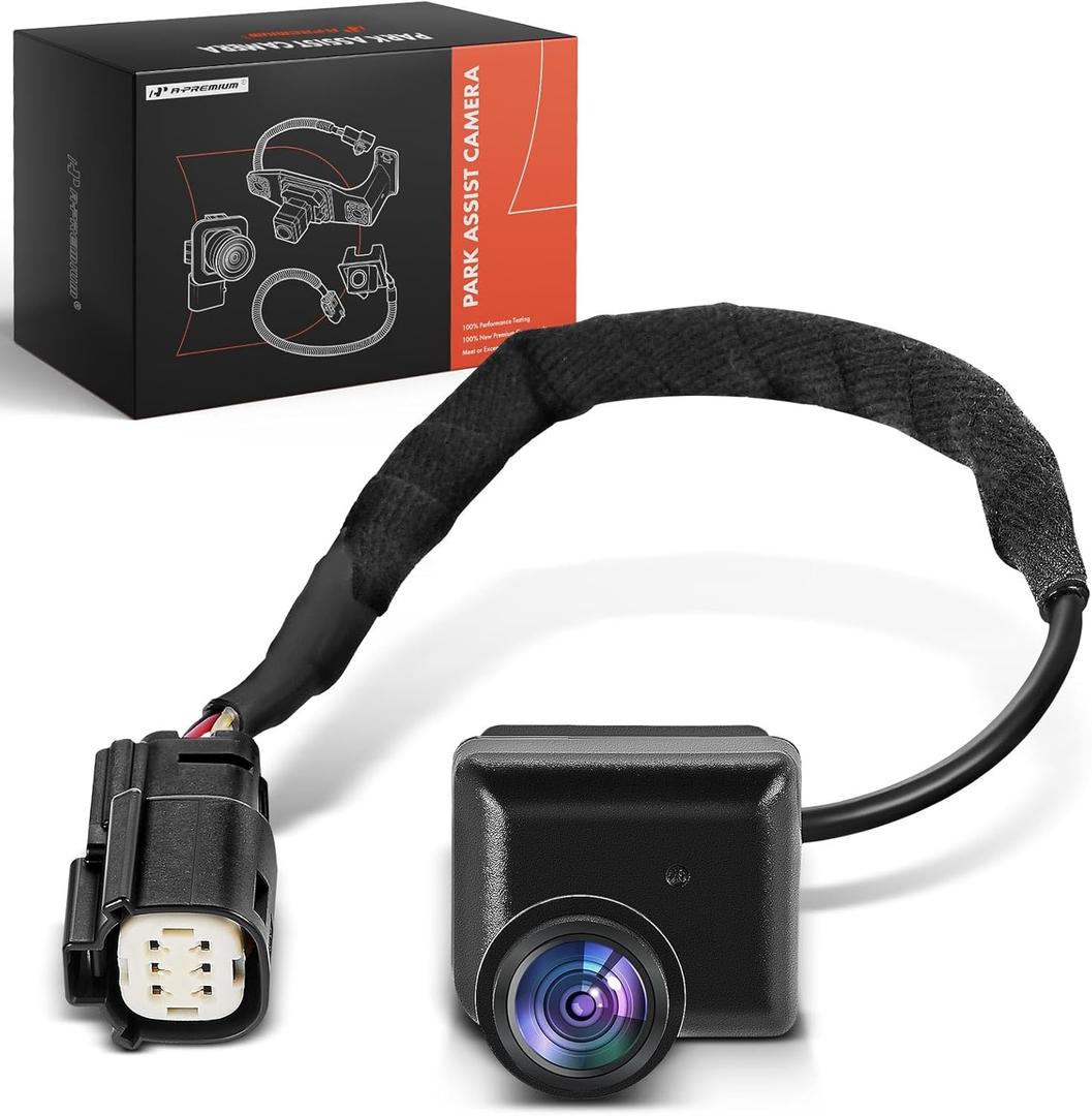 A-Premium Rear View Back Up Park Assist Camera - Compatible with Ford, Mercury Vehicles - Escape 2010 2011 2012, Mariner 2010 2011 - Replace# AL8Z19G490A, AL8Z-19G490-A, FO1960105