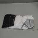 3 Pairs Ankle Brace for Women & Men,[Upgraded Ultra Breathable] Plantar Fasciitis Socks,Ankle Compression Sleeve for Achilles Tendonitis Relief, Heel Pain,Foot Pain and Swelling in Ankle Support (Black + White + Grey,X-Large)