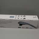 MEGAWISE Handheld Deep Tissue Neck Back Electric Massager for Shoulder, Waist, Leg, 3700 RPM Powerful Motor (Silver)