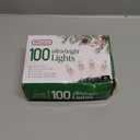 PREXTEX 100 Count Clear Christmas Lights - 20 ft Ultra Bright String Lights with Green Wire for Indoor and Outdoor Use, Christmas Trees, Holidays, Patios and Garden