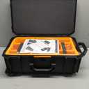 Pelican Vault v525 Case with Padded Dividers for Equipment, Electronics Gear, Camera (Black)