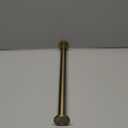 Ivilon Tension Curtain Rod - Spring Tension Rod for Small Windows or Shower, 16 to 24 Inch. Warm Gold