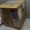 darkFlash ITX PC Case, Pre-Install 3 PWM ARGB Fans Computer Case, Full View Dual Tempered Glass ITX Case, Mini Size, Supports 240mm AIO(C275P) (White)