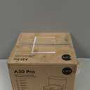 ILIFE A30 Pro Robot Vacuum and Mop, Self Emptying Station for 60 Days, 5000Pa Suction, LiDAR Navigation, No-Go Zones, 2.4G WiFi/ App/ Alexa/ Remote Control, Clean Hard Floors to Medium-Pile Carpet, 110V