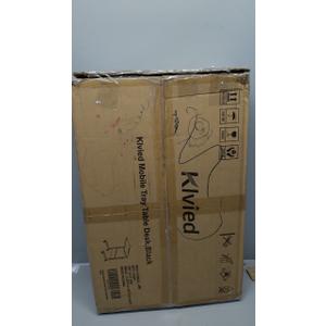 Small Standing Desk, Portable Treadmill Desk, Mobile Table Ideal for Laptops and Tablets,  Natural