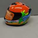 TRIANGLE Kids Motorcycle Helmets Youth Full Face Helmet Lightweight with 2 Visors DOT Approved