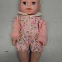 12" Baby Doll Set with Clothes and Baby Carrier for Dolls Reborn Baby Doll Accessories Include Feeding Bottles Nipple Toy Stuffs for Kids Age 3+