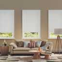 2 Inch Cordless Room Darkening Faux Wood Blind - 18" W x 48" L - White, Over 1,000 Custom Sizes Starting at 18.97, Inside or Outside Mount, Venetian Shades for Interior Windows by Lumino, White
