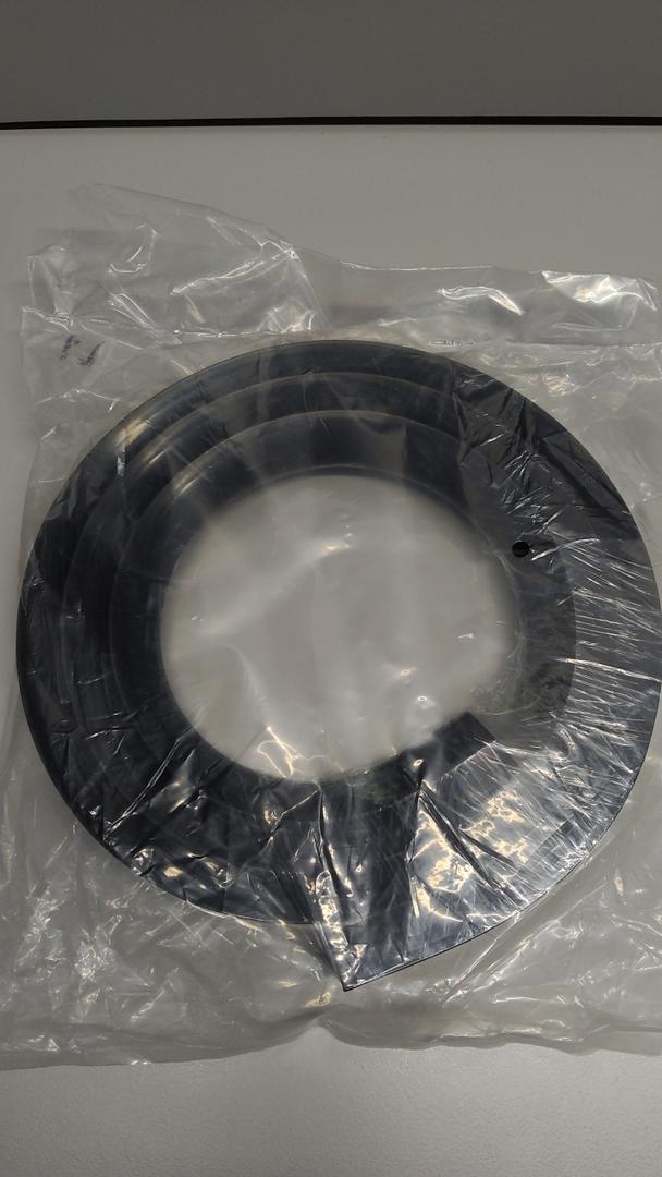 1/2" High Collapsible Shower Threshold Water Dam Barrier 67" Shower Water Stopper Barrier Shower Splash Guard For Walk In Shower Water Guard Suitable For Bathrooms Kitchens To Block Water Flow Black