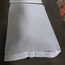 White Sheer Linen Curtains White Curtain, 
2 Panels
 7x4 FT