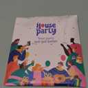 HOUSE OF PARTY Lets Go Girls Foil Balloons 16" Silver Letter Balloons Disco Ball Bachelorette Party Bach Party Decorations