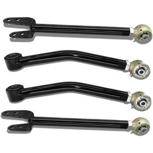 Front Adjustable Lower Upper Control Arms w/Ball Joint Replacement for 2007-2018 Jeep Wrangler JK 4WD Unlimited JK 4WD/2WD
