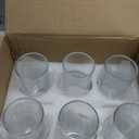 [ 12 Pack ] Glass Cups with Glass Straws, 12oz Highball & Rock Drinking Glasses, Everyday Drinkware Glasses Set, Cute Tumbler Cup, Kitchen Glasses for Iced Coffee, Water, Beer, Cocktail, Whiskey Gift.