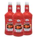 MASTER OF MIXES Blood Orange Margarita Drink Mix, Ready to Use, 1.75 Liter Bottle (59.2 Fl Oz), Pack of 3