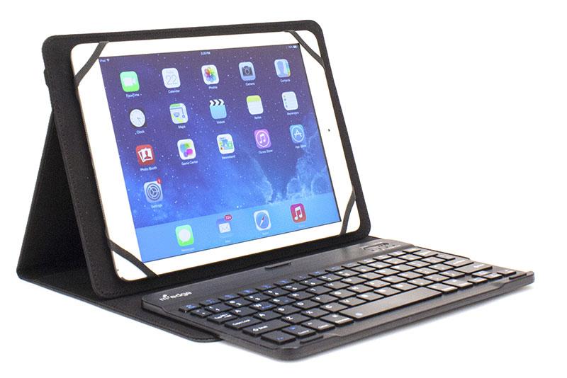 M-Edge Universal Case Folio Plus Multi-fit Black Tablets 9'-10' iPad Pro Galaxy