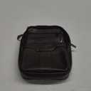 Hebetag Small Leather Sling Shoulder Bag Messenger Pack for Men Women Outdoor Travel Business (#01coffee)