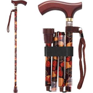 Switch Sticks Walking Cane for Men or Women, Foldable and Adjustable from 32-37 Inches, FSA and HSA Eligible (Mimi)