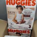 Huggies Size 3 Diapers, Skin Essentials Baby Diapers, Size 3 (16-28 lbs), 168 Count (3 Packs of 56)
