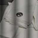 H.VERSAILTEX White Curtains 84 inches Long for Living Room Thermal Insulated Room Darkening Window Treatment Panels Drapes Light Reducing Curtains for Bedroom, 2 Panels, 52" W x 84" L, White