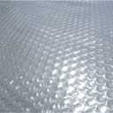 Blue Wave NS498 12-mil Solar Blanket for Oval Above-Ground Pools, 16-ft x 32-ft, Clear