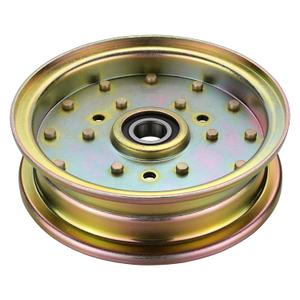Replacement Idler Pulley 539103257, 510057101 for Lawn Mower - Flat Idler Pulley Fit for Hu sqvarna LZ 5227 LZ 6125 LZ6130 IZ4217 IZ4821 Zero Turn Mower, 968999219 Riding Mower, Ro tary 12473