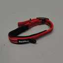 PetiFine Dog Collar with Metal Buckle, Heavy Duty Dog Collar with Soft Neoprene Padded, Adjustable Reflective Nylon Dog Collars for Small Dogs, Red, Small