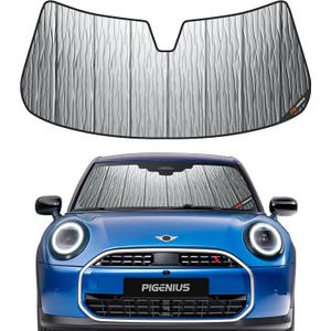 Windshield Sun Shade for Mini Cooper Clubman,2016-2024,Durable Front Window Sun Shade Shield, Adaptable Summer Winter Sunshade (silver-astraguard) Windshield Sun Shade for Mini Cooper Clubman,2016-2024,Durable Front Window Sun Shade Shield, Adaptable Summer Winter Sunshade (silver-astraguard)