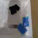 HomeCare Foot Massager with Heat & Ice Therapy, Shiatsu Deep Kneading Compression Foot Massagers for Plantar Fasciitis & Neuropathy Relief, Adjustable Intensity, FCC/CE Certified (White)