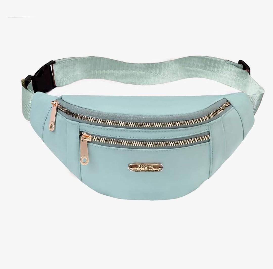 Fanny Packs Waist Bag for Women, Fashion Fanny Packs with Adjustable Strap for Travel Sports Running Blue