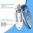 One-Touch Electric Can Opener Automatic Hand Free Can Openers for Arthritis and Seniors, Safety Can Opener Smooth Edge, Best Kitchen Gadget for Restaurant Home Use