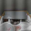 Amico Ceiling Fans with Lights, 36 inch Nickel Ceiling Fan with Light and Remote Control, Reversible, 3CCT, Dimmable, Noiseless, Small Ceiling Fan for Bedroom, Farmhouse, Indoor/Outdoor Use