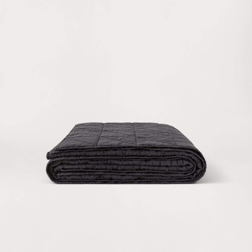 Tuft & Needle Quilt - Charcoal King/Cal King Size - Breathable, Durable, and Low Maintenance Design; Standard 100 by Oeko-TEX Certified