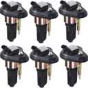 Set of 6 Ignition Coils Pack for Chevrolet Trailblazer GMC Envoy Buick Rainier Oldsmobile Bravada Isuzu Ascender