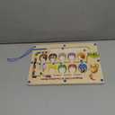 HONGID Dinosaur Toys,Magnetic Color and Number Maze, Montessori Toys for 2 3 4 5 Year Old,Learning Educational Sensory Toys for Toddlers and Kids Boys Girls,Christmas Stocking Stuffers for Kids