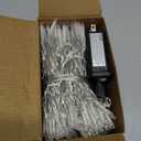 JMEXSUSS 300 LED Remote Control Curtain Lights, Plug in Fairy Curtain Lights Outdoor, Window Wall Hanging String Lights for Bedroom Indoor Dorm Backdrop Wedding Party Patio Christmas Decor, Warm White