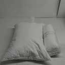 WhatsBedding Standard Jersey Knit Pillowcases Set of 2, 100% Cotton Bed Pillow Cases Standard Size with Zipper, Soft and Breathable, 2026 inches White