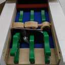 Melissa & Doug Deluxe Chomp and Clack Alligator Wooden Push Toy and Activity Walker