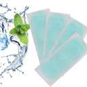 60 Sheets Fever Cooling Gel Patches, Cooling Forehead Strips Cooling Gel Sheet for Relieve Headache, Toothache Pain, Drowsiness, Fatigue, Refreshing, Sunstroke Blue
