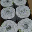 bamboo toilet paper 12 Double Rolls & 360 Sheets Per Roll Sustainable Toilet Tissue 3-Ply toilet paper bulk Septic Safe Plastic Free