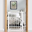 Babelio 26-31 in Baby Gate for Stairs, PressGuard Pet Gate with Wide Door