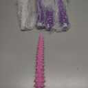 Enhon 5 Pcs Advent Candles Set, 10 Inch Tree Shaped Taper Candles, Unscented Beeswax Christmas Advent Wreath Candle for Xmas, Holiday, Church, Party, or Home Decor (Purple,Pink,White Style)