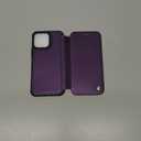 for iPhone 16 Pro Max Case Wallet Compatible with Magsafe, PU Leather Flip RFID Blocking Card Holder Stand Shockproof Magnetic Women Men Wallet Phone Case Cover for iPhone 16 Pro Max, Purple