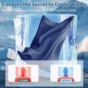 Premium Cooling Pillowcases Queen Size Set of 2 for Hot Sleeper&Night Sweats Beauty Sleep Reduces Wrinkles&Frizz Softer Than Silk Pillow Cover Oeko-TEX Certified RoyalBlue Breathable