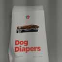 Pet Parents Washable Dog Diapers (3pack) + Extendrs of Durable Doggie Diapers, Premium Dog Diapers Female (Medium, Natural) (Medium (14-20"))