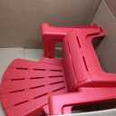 Little Tikes Kids Garden Chair 2 Pack in Red, Outdoor Toddler Activity Adirondack Chairs for Picnic, Garden, Patio, Backyard & Beach, Outdoor Chair Set